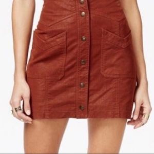 Free People Come A Little Closer mini skirt size 6